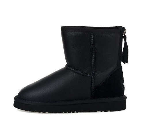 Купить UGG Kids Zip Metallic Black