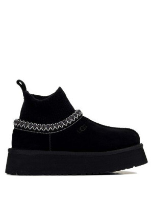 UGG Tazz Knit Platform Black