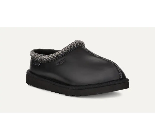 Купить UGG Tasman Slippers Leather Regen Black