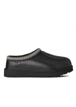 UGG Tasman Slippers Leather Regen Black