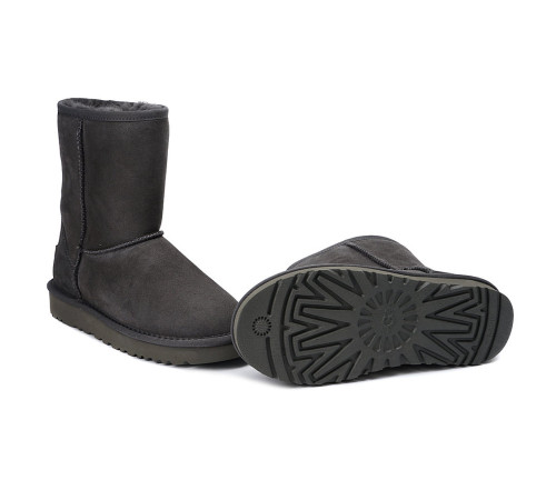 Купить UGG Mens  Classic Short II Grey