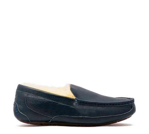 Купить UGG Mens Ascot Leather Navy