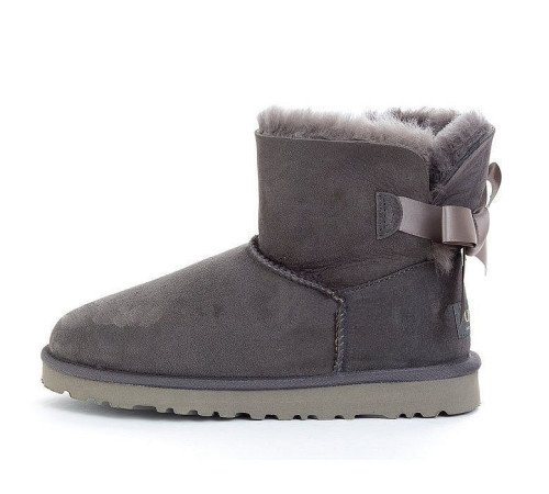 Купить UGG Bailey Bow Mini Grey