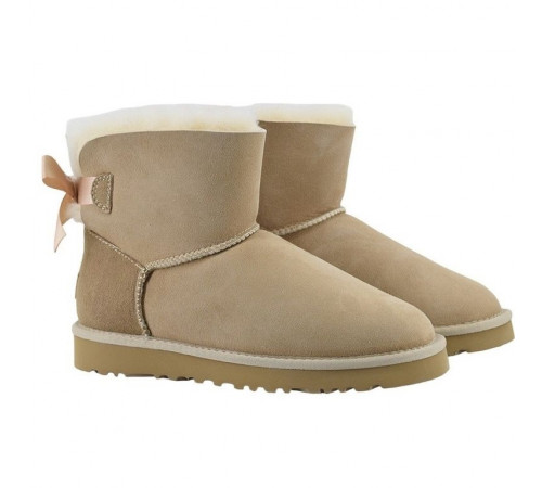 Купить UGG Bailey Bow Mini SAND Купить UGG Bailey Bow Mini SAND