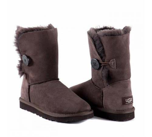 Купить UGG Bailey Button II Chocolate Купить UGG Bailey Button II Chocolate