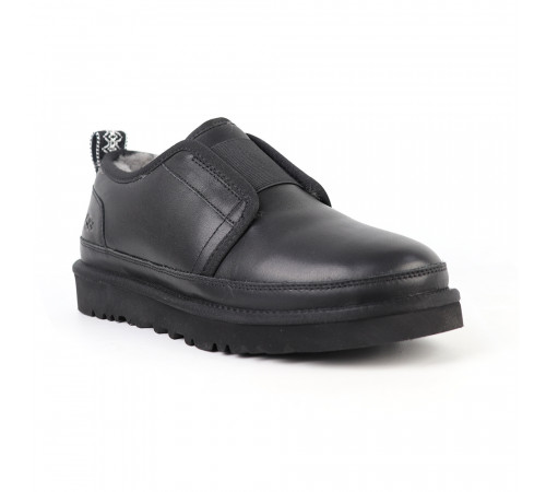 Купить UGG Mens Slippers Flex Leather Black Купить UGG Mens Slippers Flex Leather Black