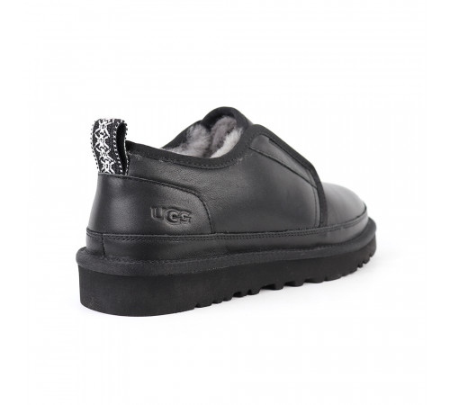 Купить UGG Mens Slippers Flex Leather Black Купить UGG Mens Slippers Flex Leather Black