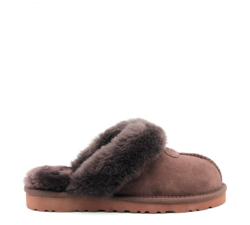 Купить UGG Mens Slippers Scufette Chocolate