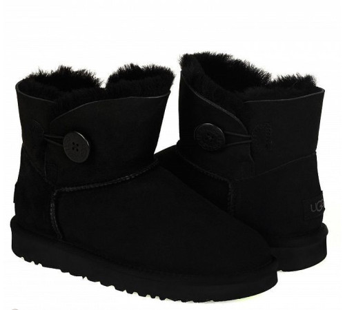 Купить UGG Mini Bailey Button II Black