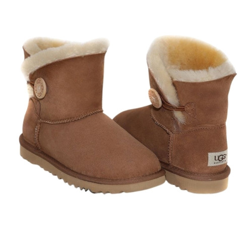 Купить UGG Mini Bailey Button II Chestnut