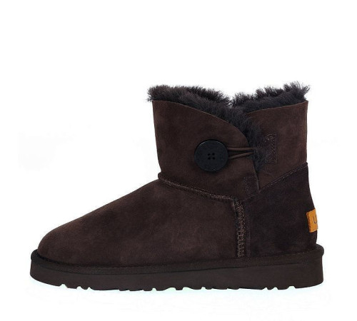 Купить UGG Mini Bailey Button II Chocolate