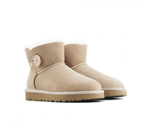 Купить UGG Mini Bailey Button II Sand