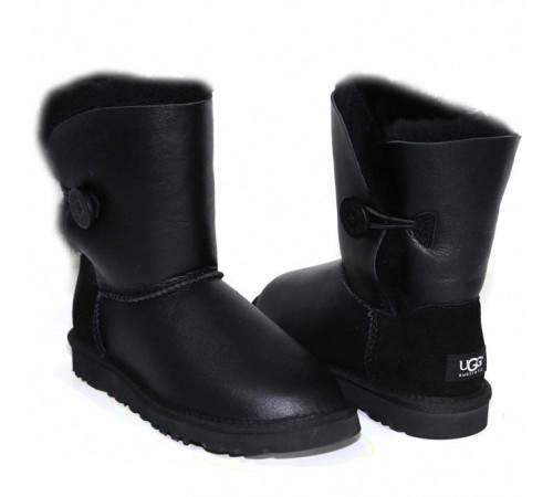 Купить UGG Bailey Button Metallic Black