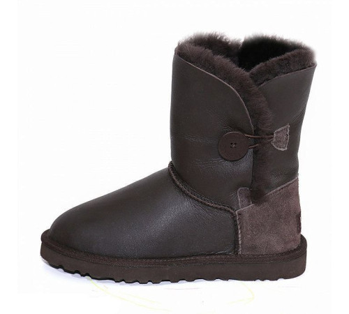 Купить UGG Bailey Button Metallic Chocolate