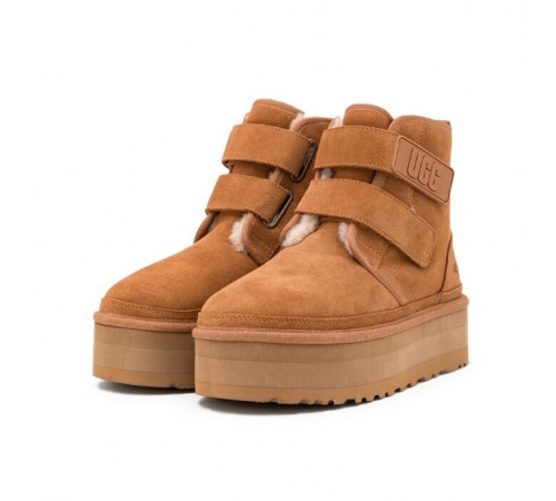 Купить UGG Neumel Platform Buckle Chestnut