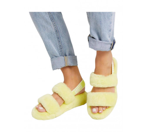 Купить UGG Oh Yeah Slide Yellow Купить UGG Oh Yeah Slide Yellow