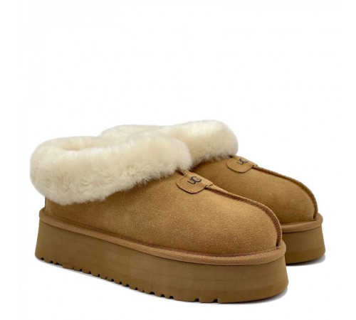 Купить UGG Platform Slipper Chestnut Купить UGG Platform Slipper Chestnut