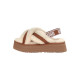 Купить UGG W Disco Cross Slide Chestnut