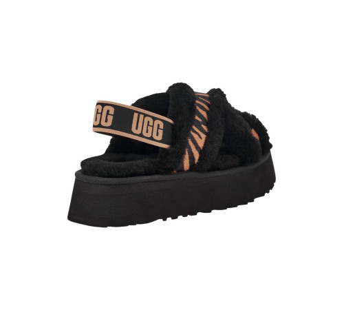 Купить UGG W Disco Cross Slide Tiger Print