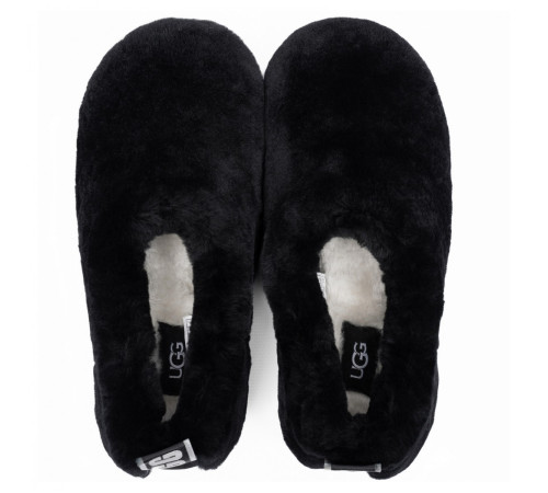 Купить Ugg Hailey Fluff Slippers Black