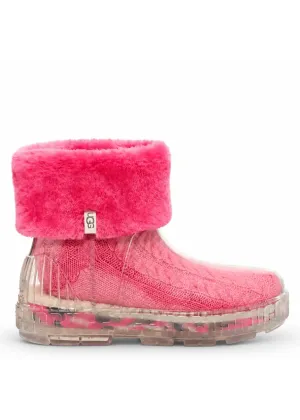 UGG Drizlita Clear Boot Taffy Pink
