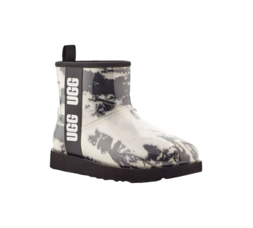 Купить UGG Classic Clear Mini Marble - Black