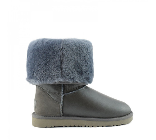 Купить UGG Classic Tall Metallic Grey