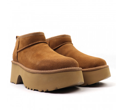 Купить UGG Ultra Mini New Heights Chestnut Купить UGG Ultra Mini New Heights Chestnut
