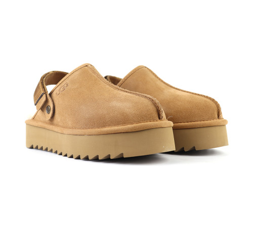 Купить UGG Goldenstar Clog Platform Chestnut