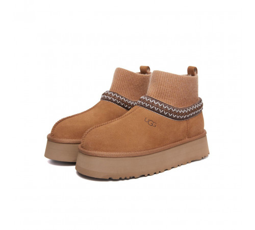 Купить UGG Tazz Knit Chestnut Купить UGG Tazz Knit Chestnut