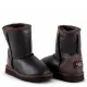 Купить UGG Kids Classic Short Metallic Chocolate
