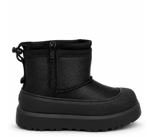 Купить UGG Kids Mini Weather Hybrid Black Leather
