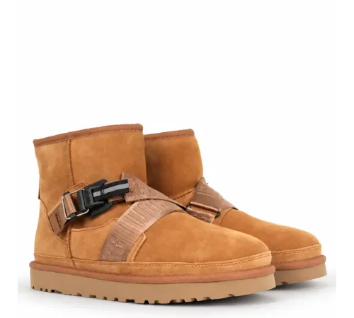 Купить UGG Mens Classic Mini Quickclick Boot Chestnut