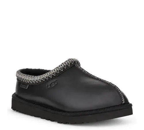 Купить UGG Tasman Slippers Leather Regen Black
