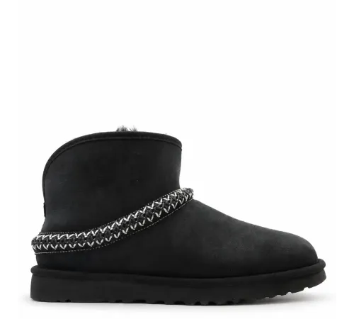 Купить UGG Classic Mini Cresent Black
