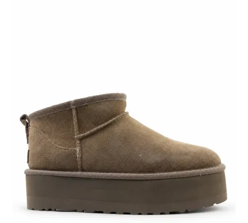 Купить UGG Classic Ultra Mini Platform Hickory