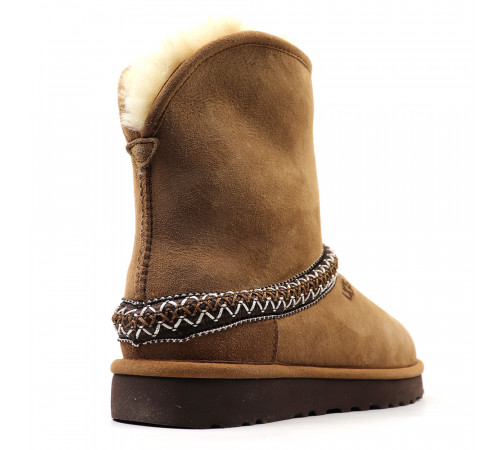 Купить UGG Classic Short Cresent Chestnut