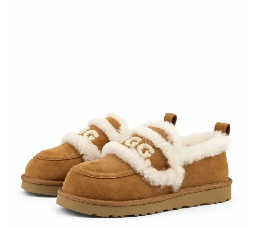 Купить UGG Classic Fat Ding Slip On Chestnut
