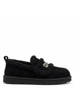 UGG Classic Fat Ding Slip On Black