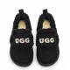Купить UGG Classic Fat Ding Slip On Black