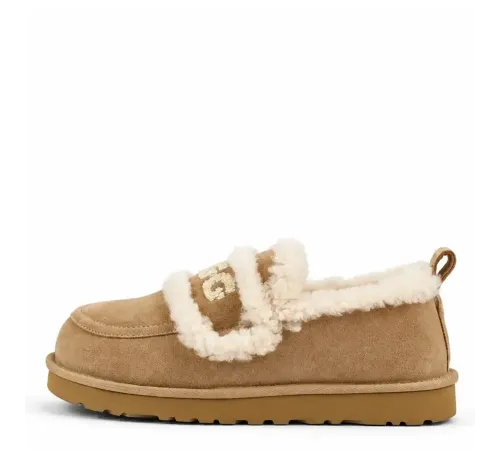 Купить UGG Classic Fat Ding Slip On Sand