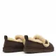 Купить UGG Classic Fat Ding Slip On Chocolate