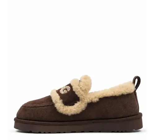 Купить UGG Classic Fat Ding Slip On Chocolate