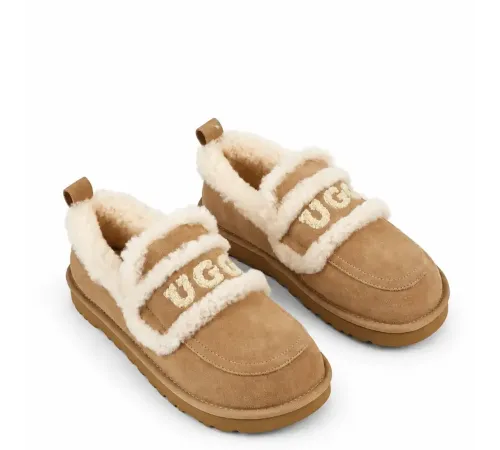 Купить UGG Classic Fat Ding Slip On Sand
