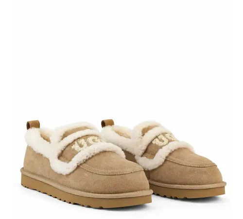 Купить UGG Classic Fat Ding Slip On Sand