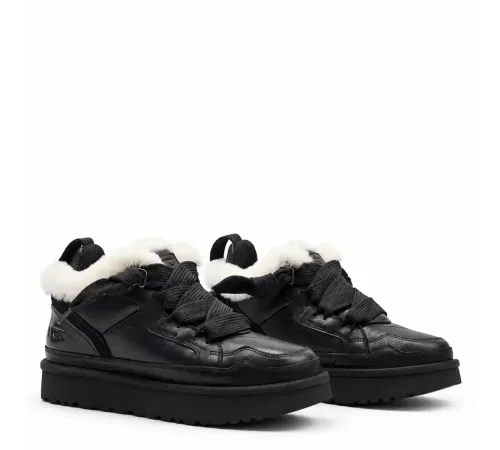 Купить UGG Mens Lowmel Black Leather