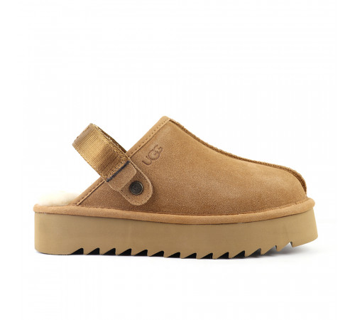 Купить UGG Goldenstar Clog Platform Chestnut