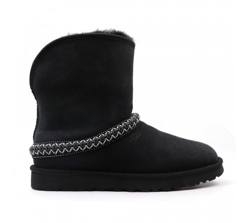 Купить UGG Classic Short Cresent Black