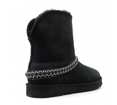 Купить UGG Classic Short Cresent Black