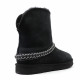 Купить UGG Classic Short Cresent Black